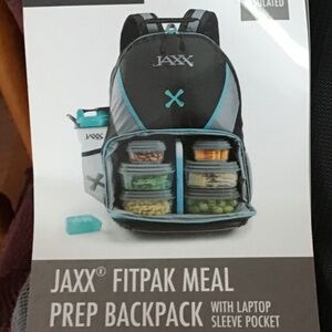 NWT Jaxx Fitpack Meal Prep Backpack  NEW